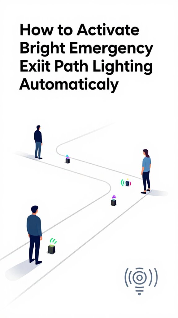 activate emergency lighting automatically