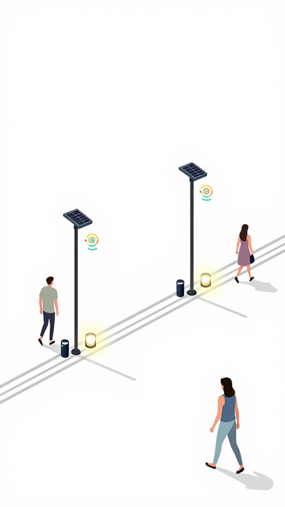 ambient calibrated outdoor lighting