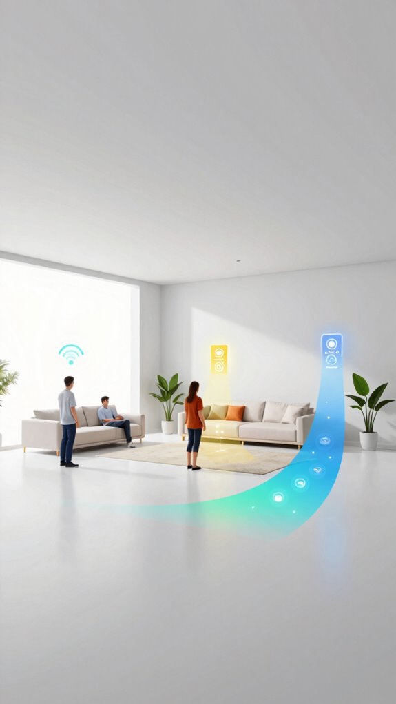 automated dinner party ambiance