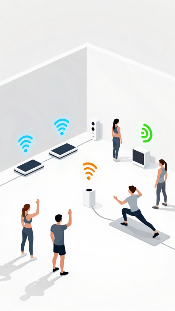 automated fitness environment support