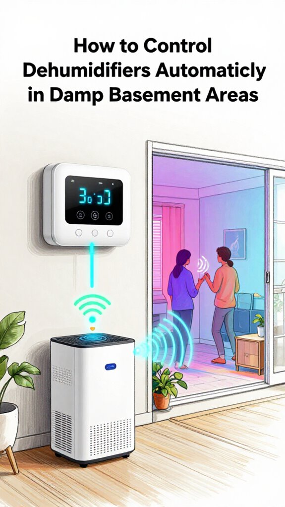 automatic dehumidifier control systems