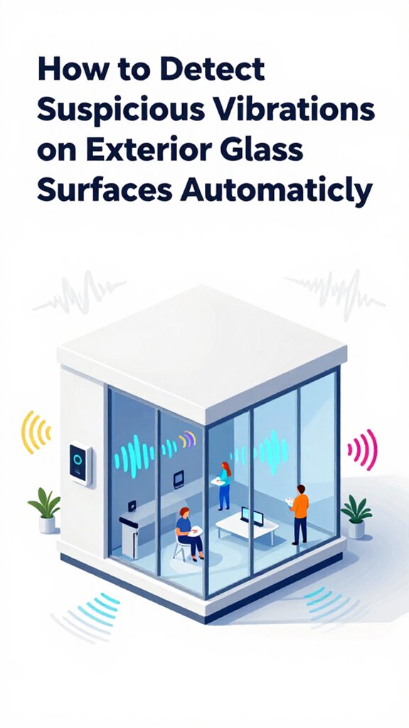 automatic glass vibration detection