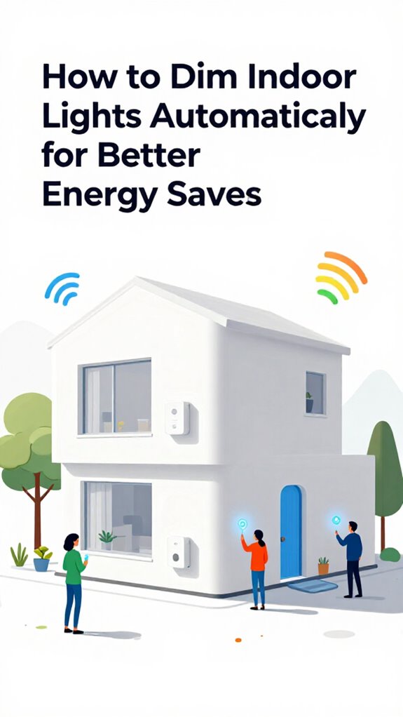 automatic indoor light dimming