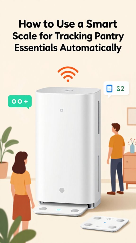 automatic pantry tracking scale
