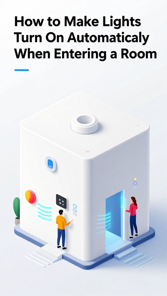 automatic room lighting system