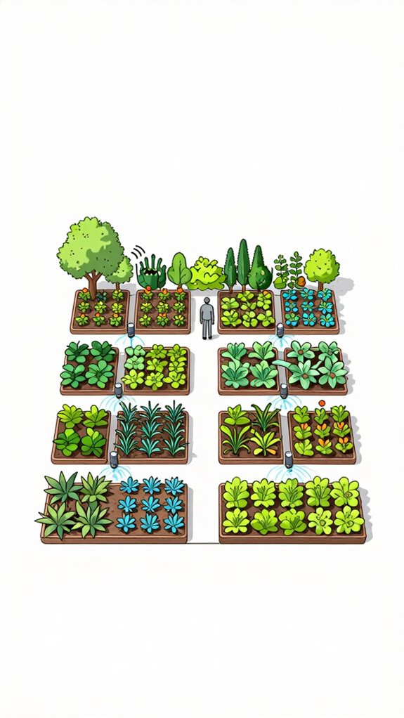 autonomous smart garden irrigation