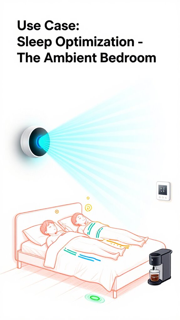 comfortable calming sleep environment