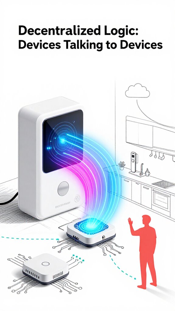 device to device communication decentralized