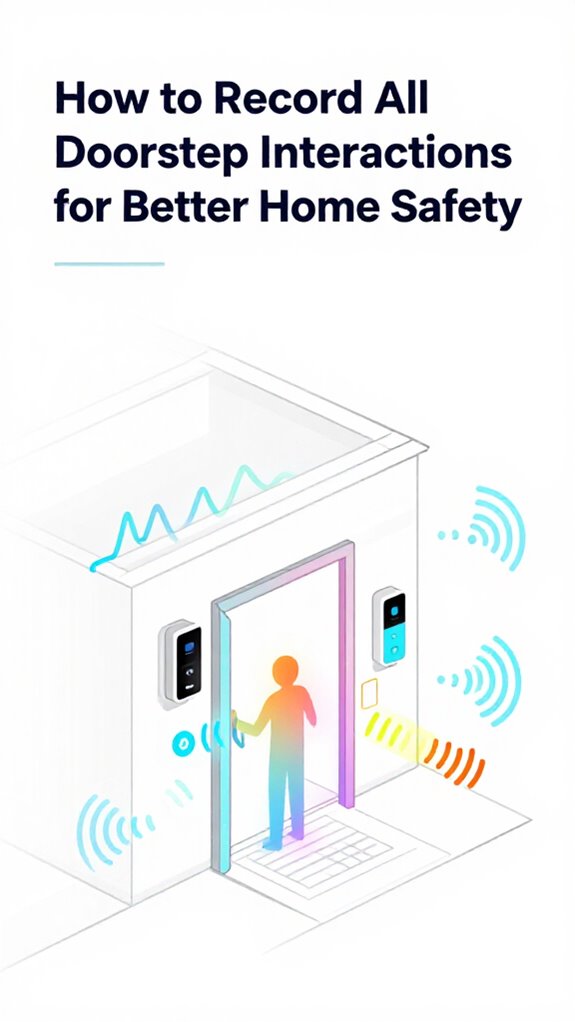 document doorstep interactions safely