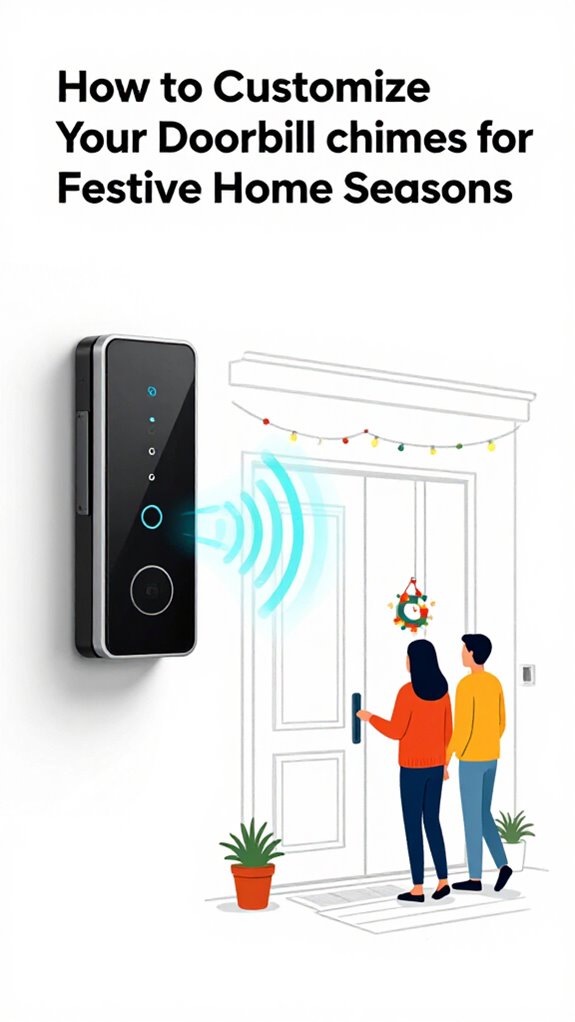 festive doorbell chime customization