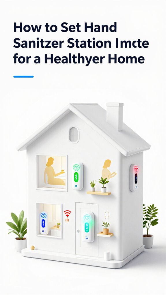 hand sanitizer reminders setup
