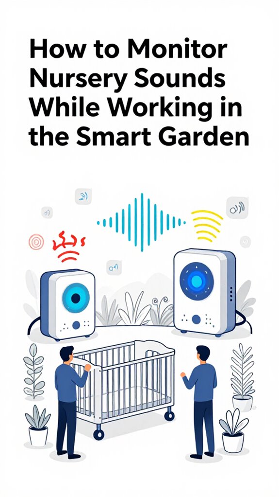 monitor garden nursery sounds
