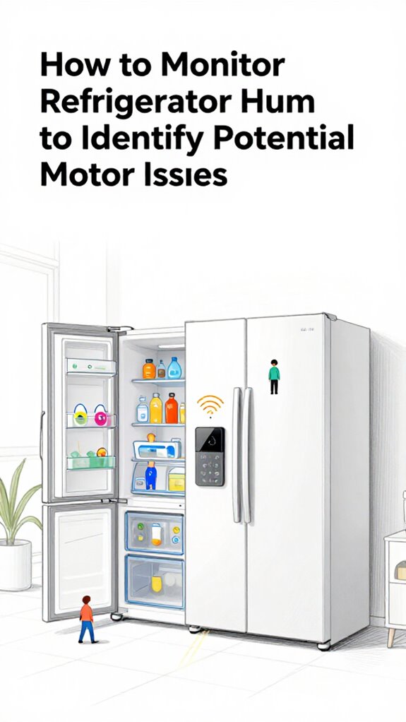 monitor refrigerator hum sounds