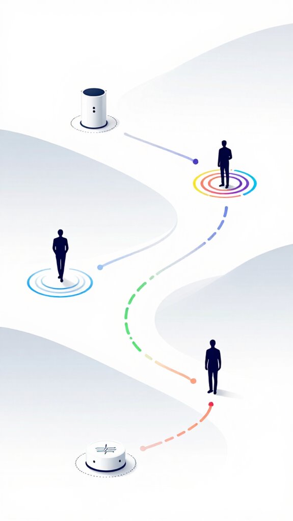 proximity based smart lighting automation