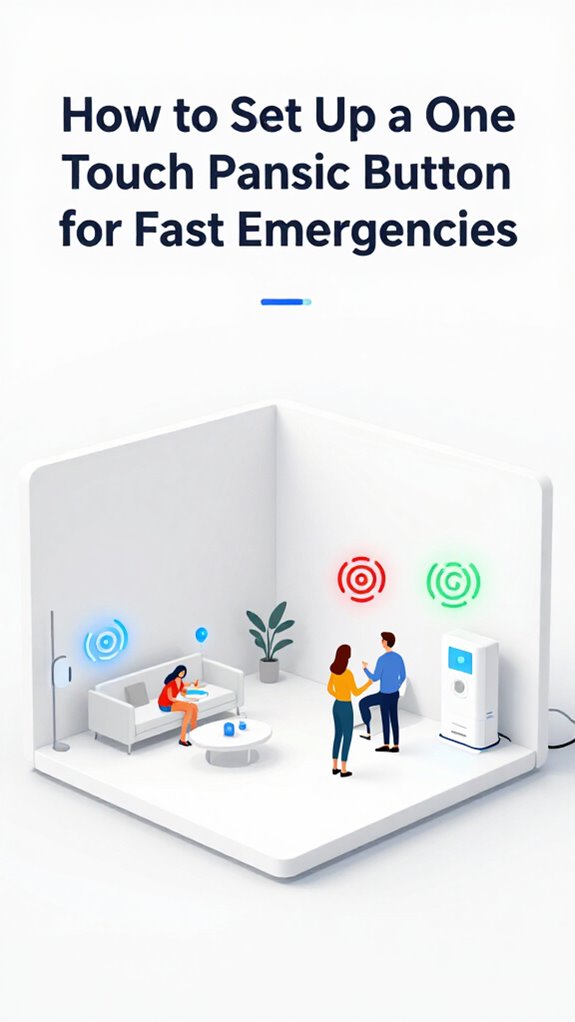 quick emergency panic button