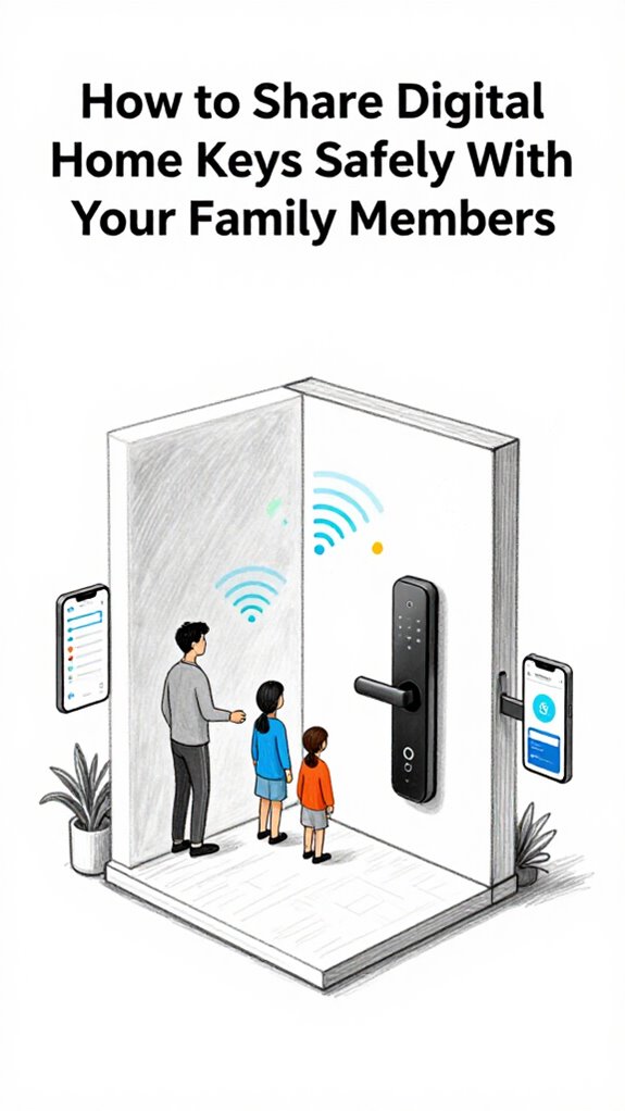 secure digital key sharing