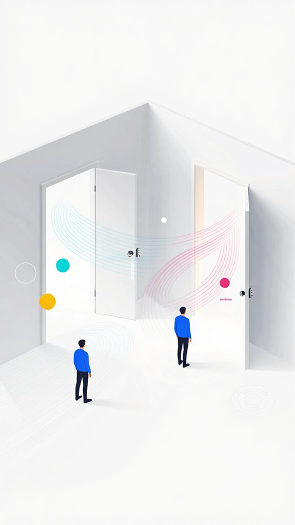 silent alerts for visitors