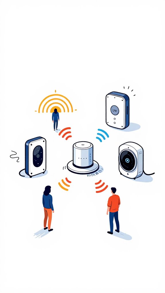 silent predictive presence detection