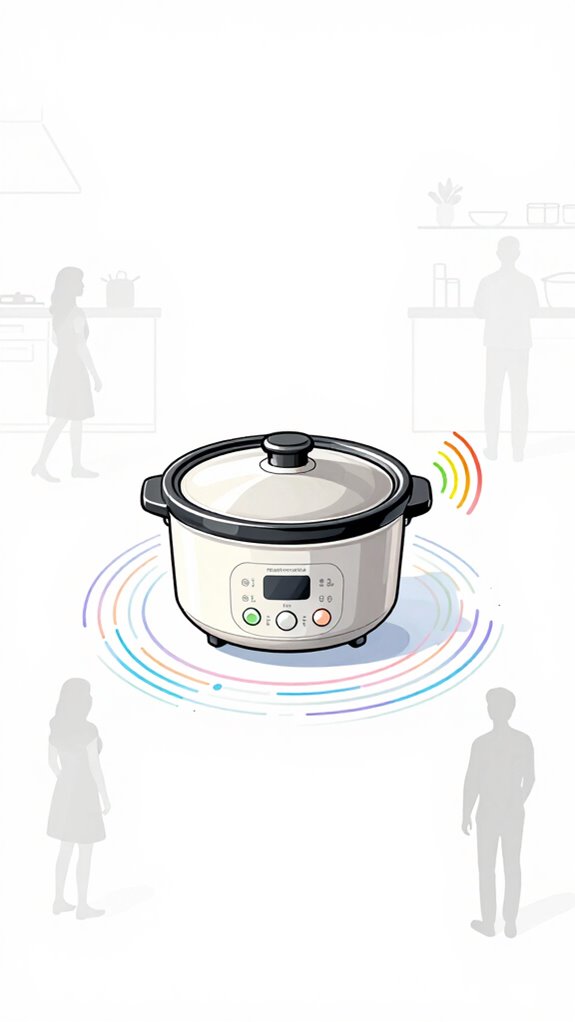 silent smart cooking alerts