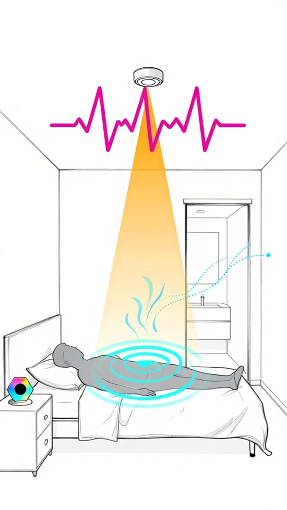 sleep monitoring through radar