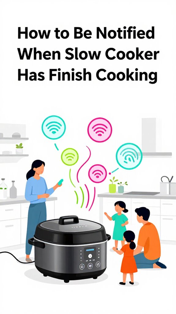 slow cooker finish alert