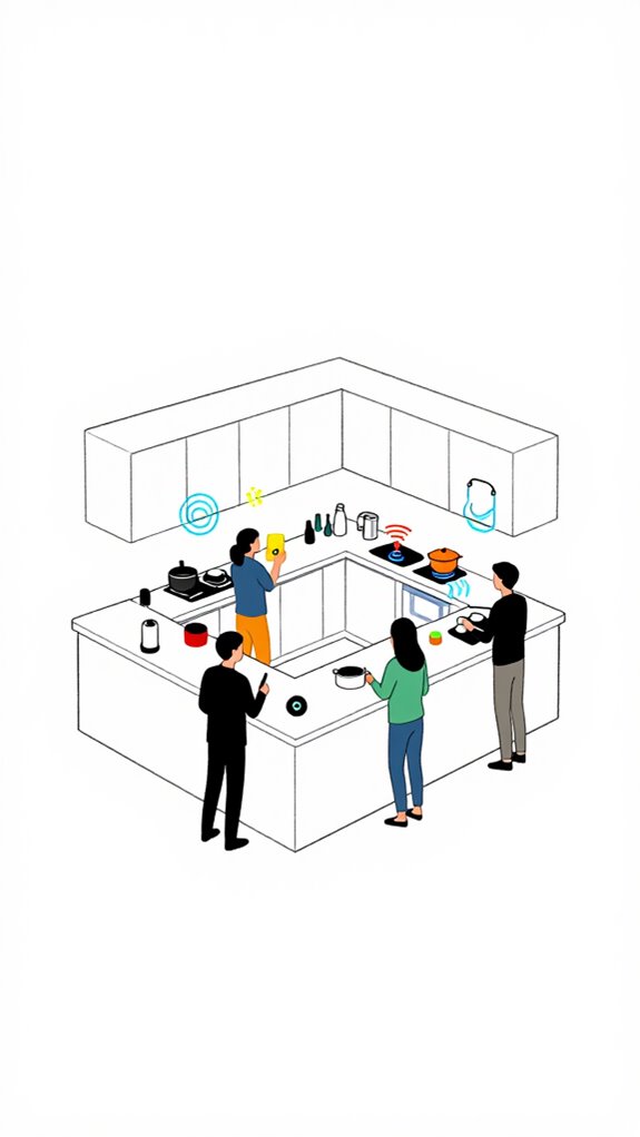 smart ambient kitchen lighting