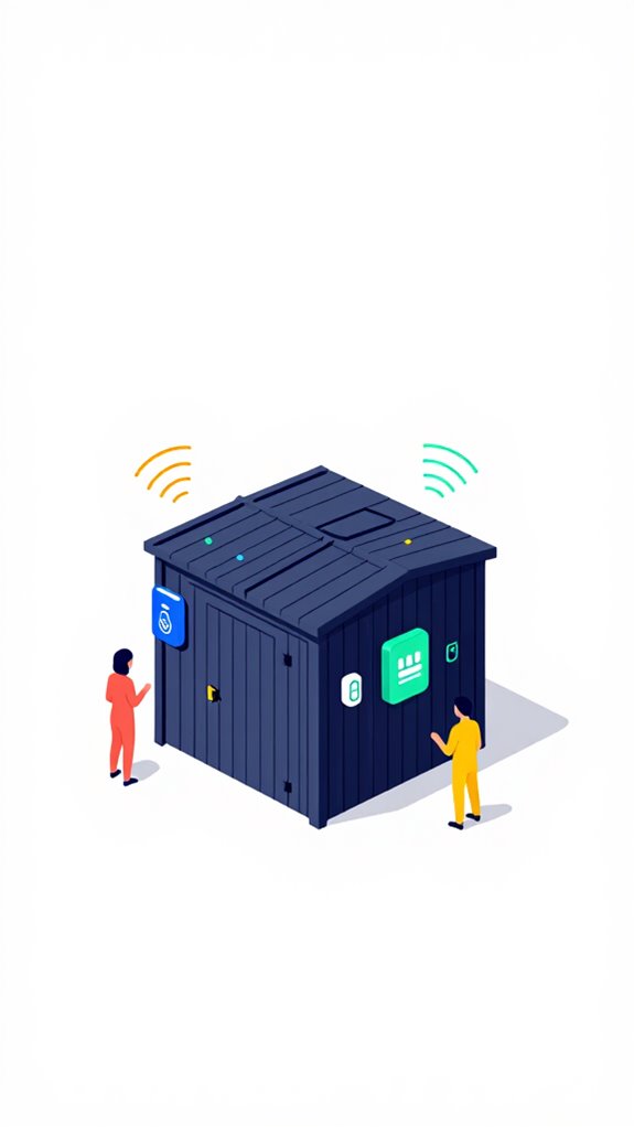 smart garage security integration