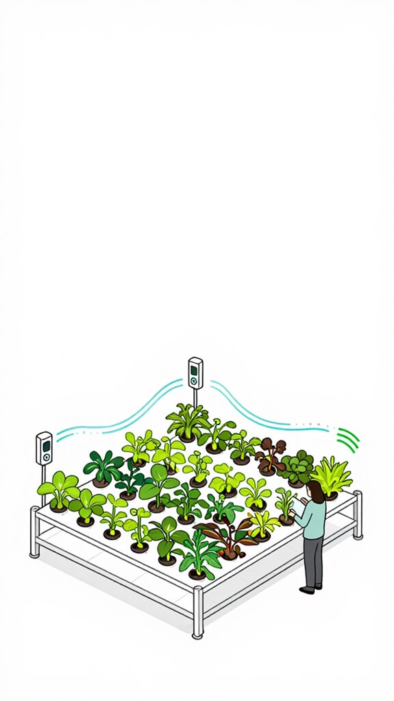 smart hydroponic herb automation