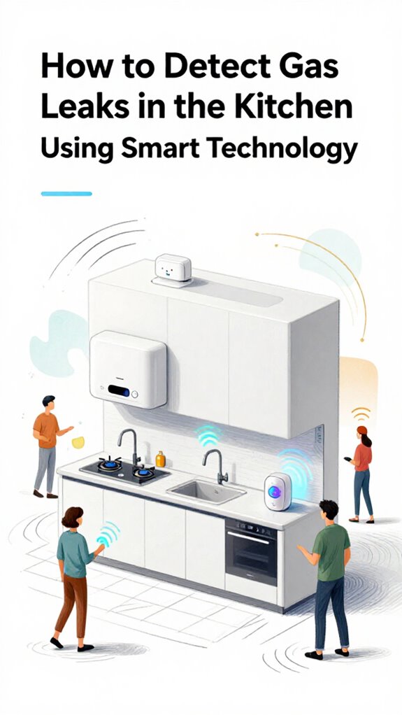 smart kitchen gas detection