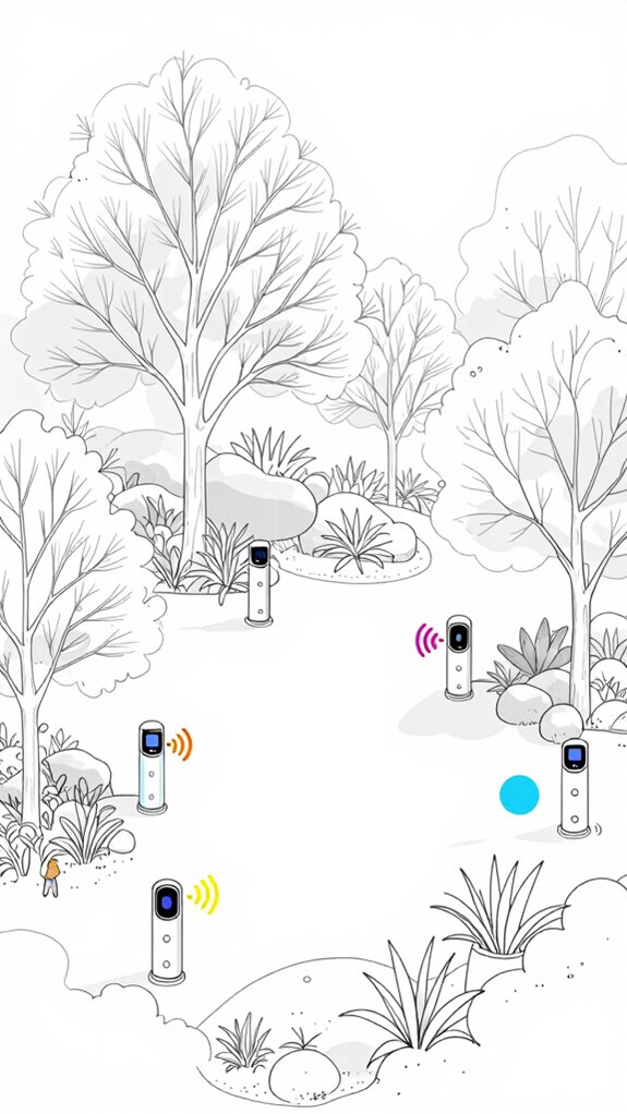 smart lighting for trees