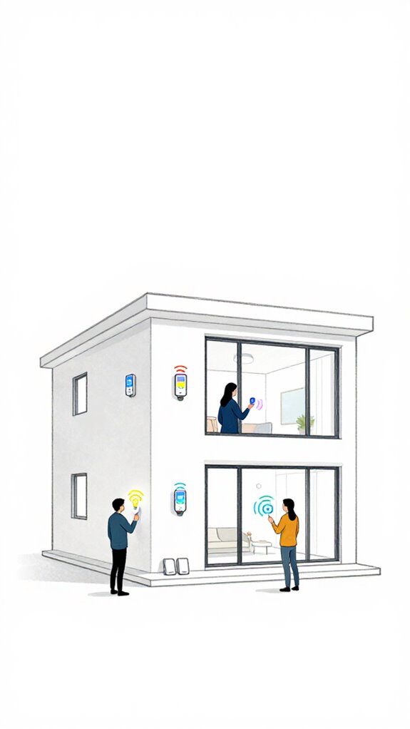smart lighting vacation simulation