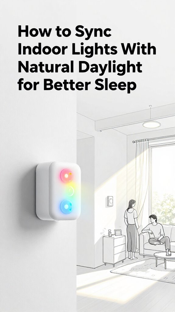 synchronize lights with daylight