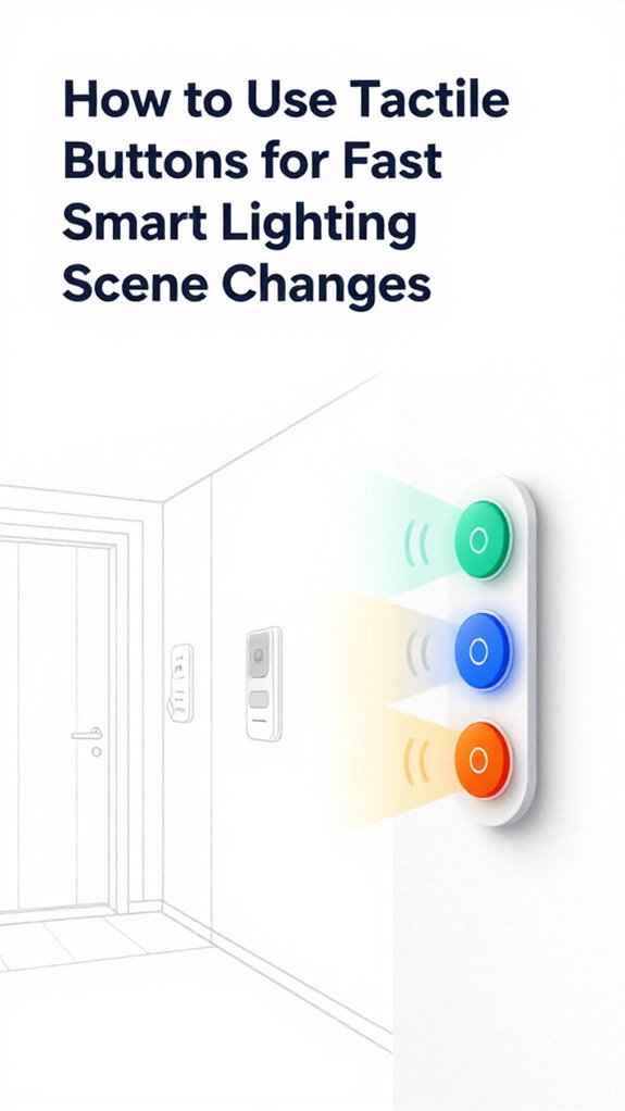 tactile buttons for lighting