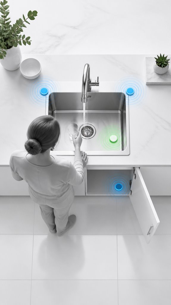 amazon water leak sensor system