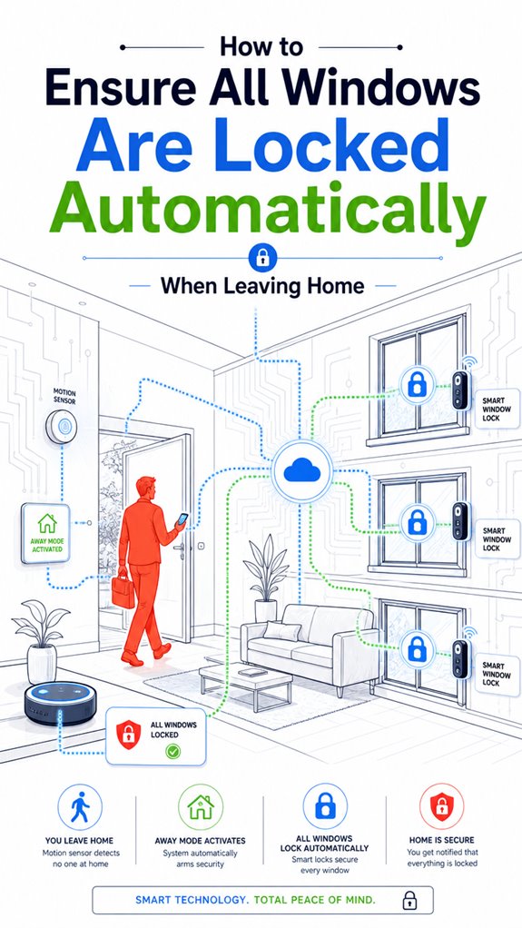 auto lock windows securely