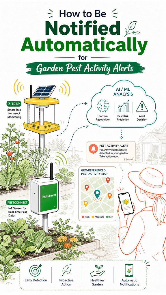 automatic garden pest alerts