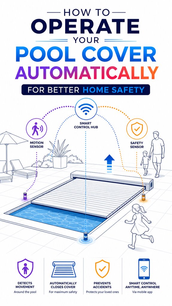 automatic pool cover operation
