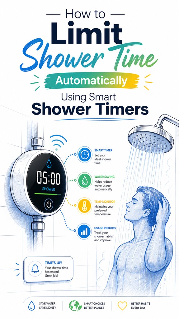 automatic shower time limit