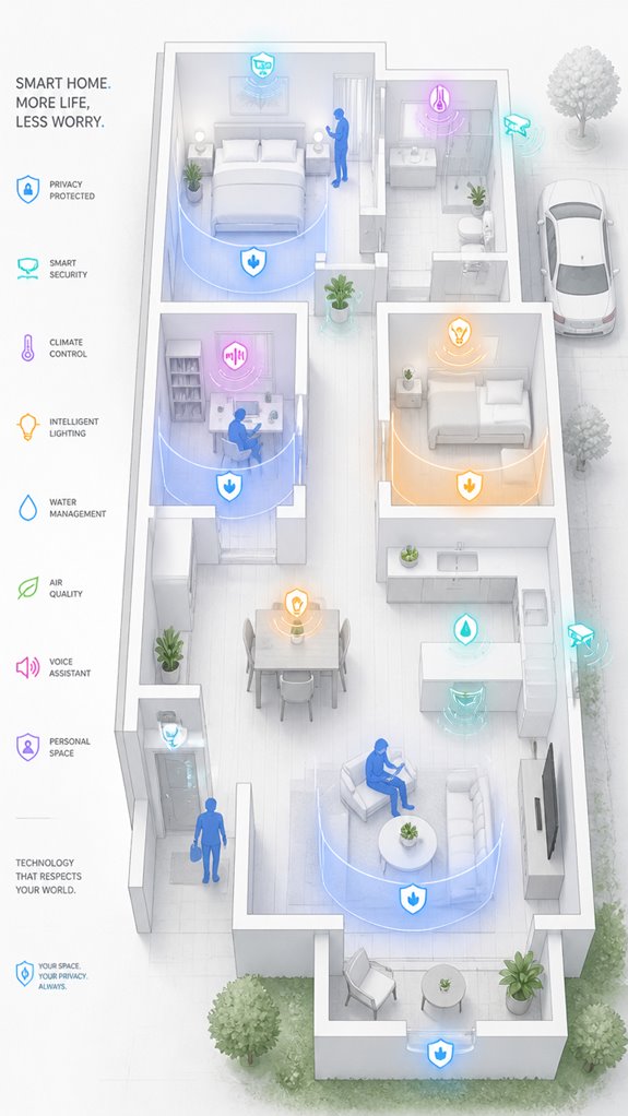 discreet privacy focused status control