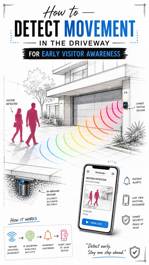 driveway movement detection system