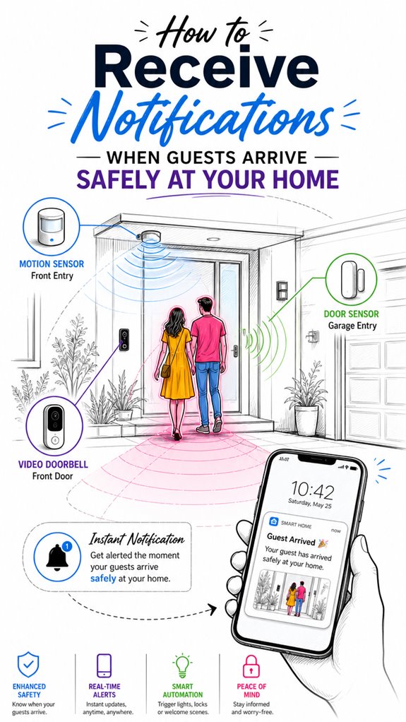 guest arrival safety alerts