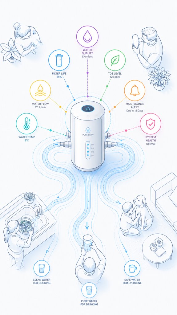 integrated multi channel filter alerts