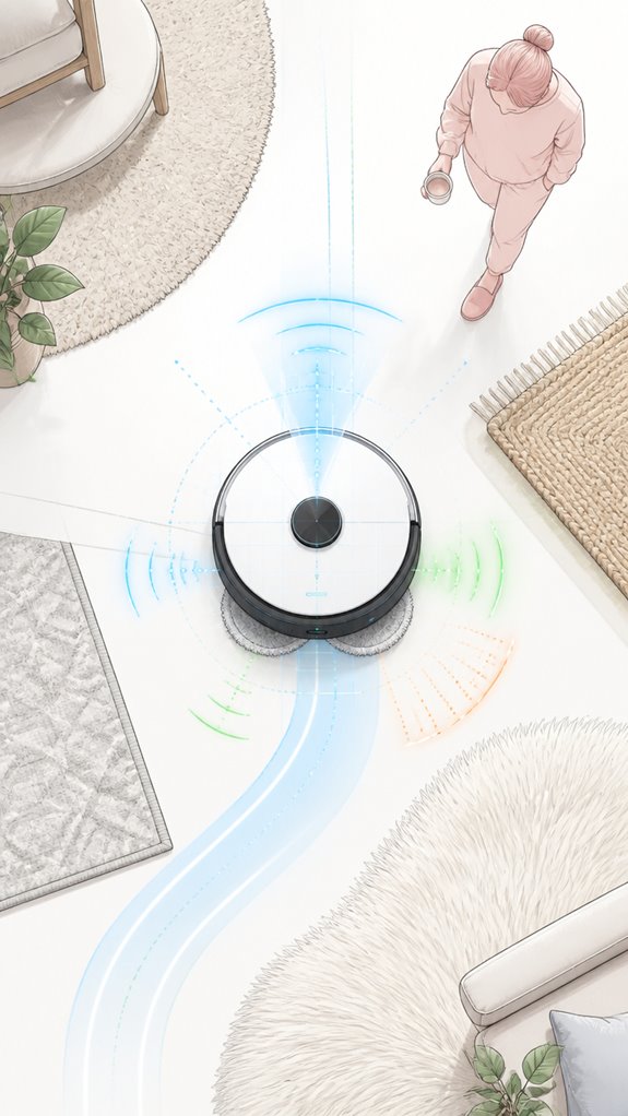 intelligent rug detection setup