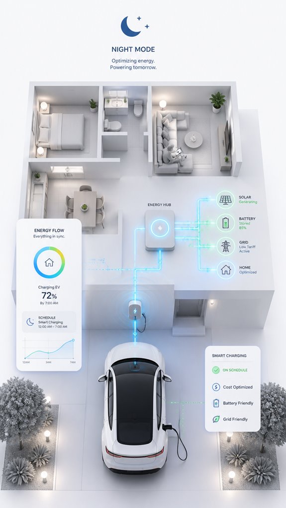 nighttime ev charging savings