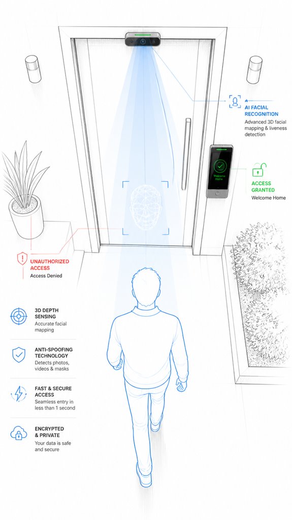 proper facial recognition setup