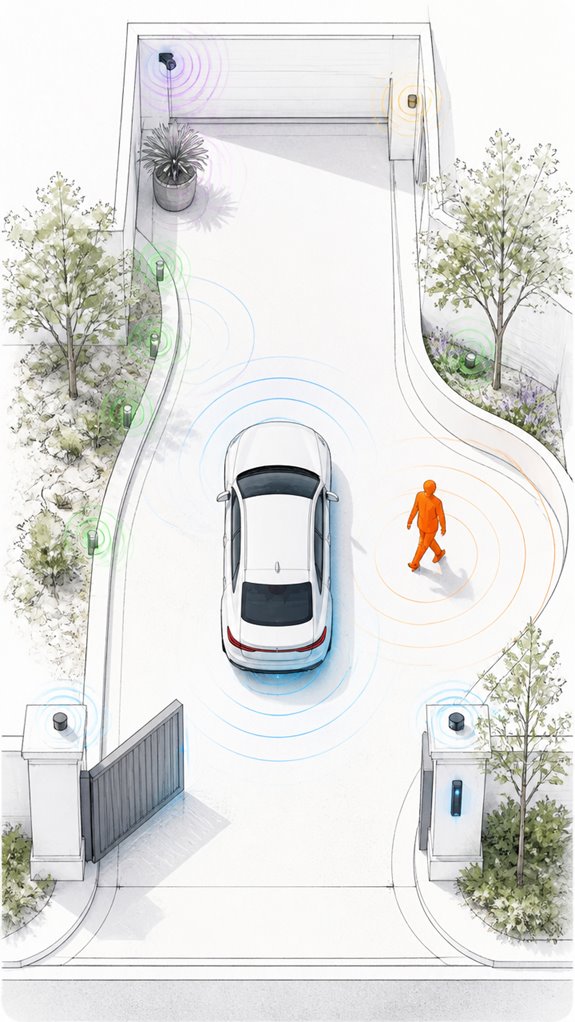 reduce false driveway alarms