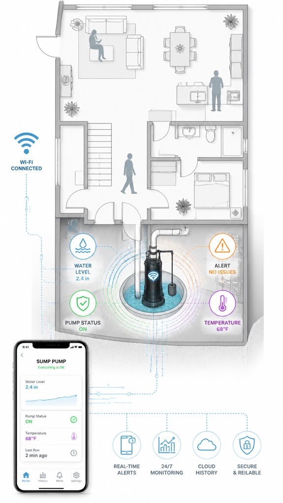 seamless smart sump monitoring