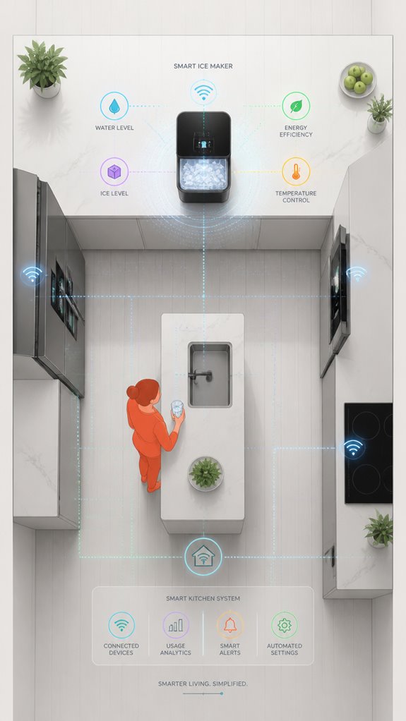 smart kitchen ice monitoring