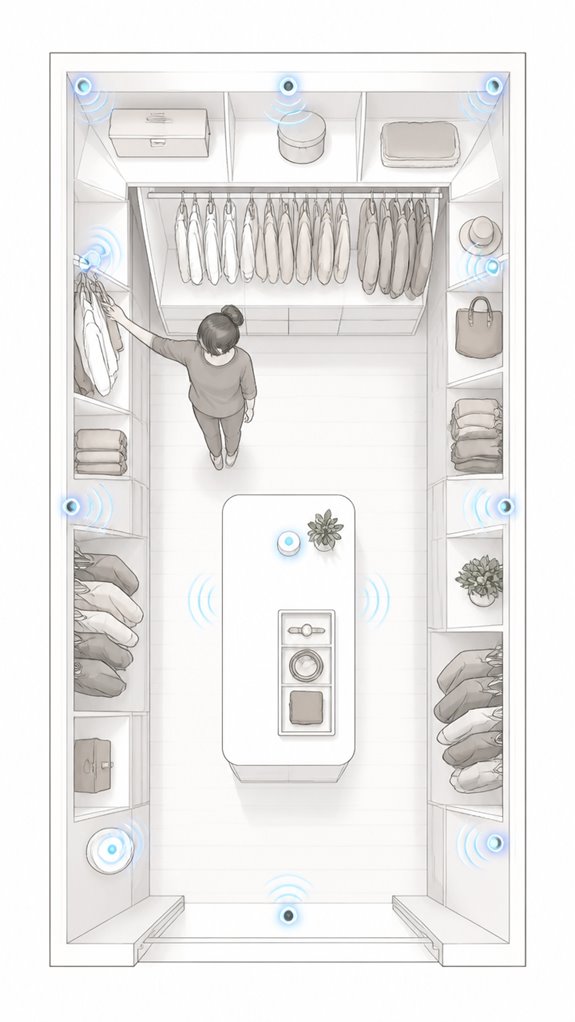 smart organizing and monitoring system