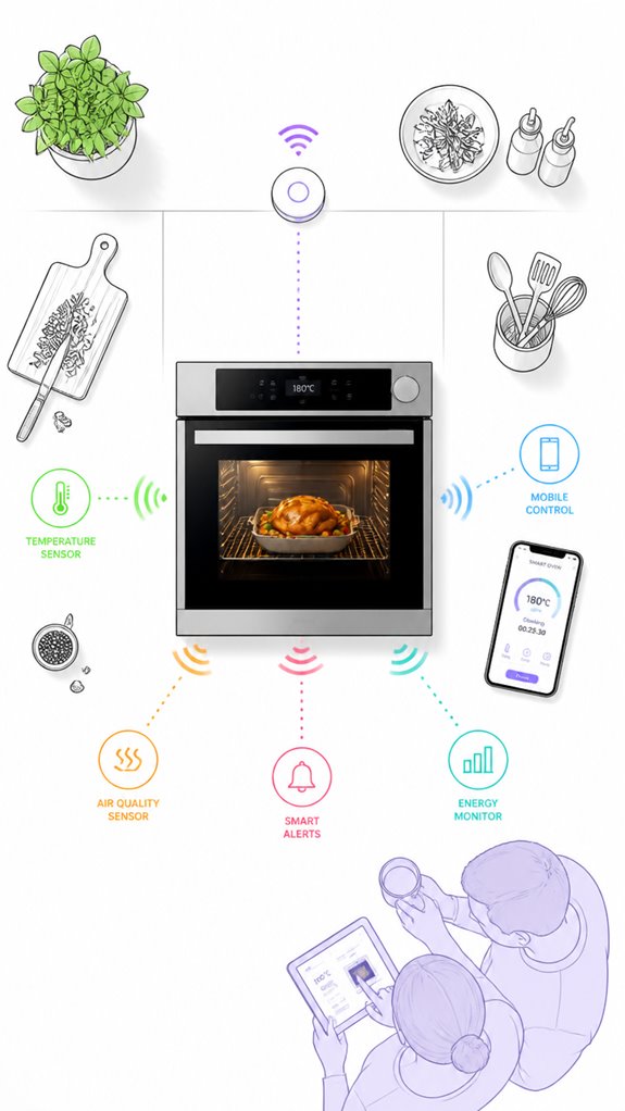 smart oven preheat automation system